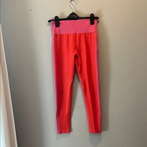 Pink High-Waisted Leggings for Activewear